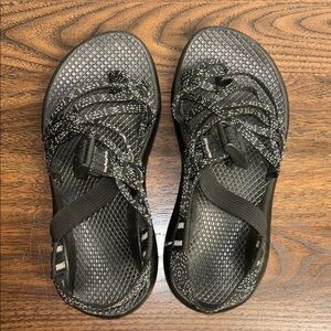 Women’s Chaco Black Strappy Outdoor Sandals